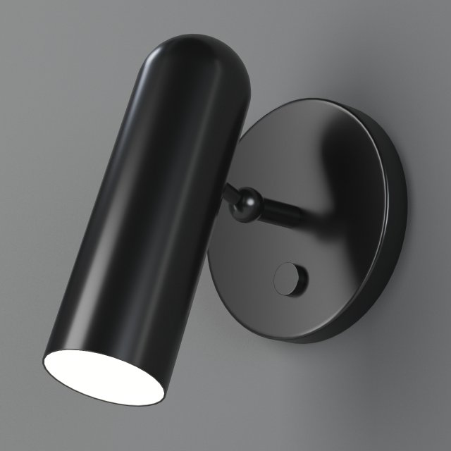Lightology jax sconce Lighting 3D Model .c4d .max .obj .3ds .fbx .stl .blend 