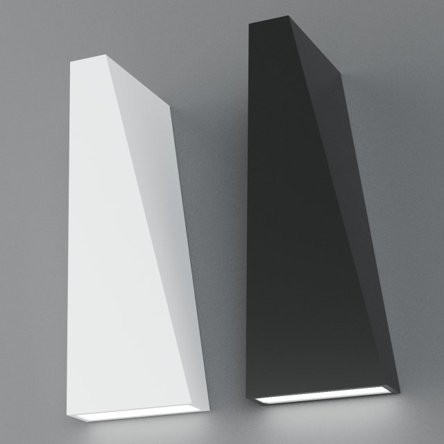 Delta Light Topix Wall 3D 모델 .c4d .max .obj .3ds .fbx .stl .blend 