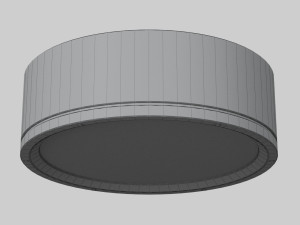 Tube Ceiling Light by WAC Lighting 3D मॉडल