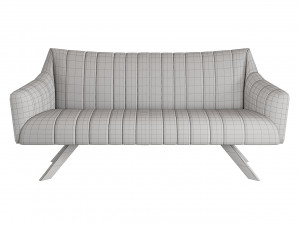 Rubie Lounge Couch 3D Model