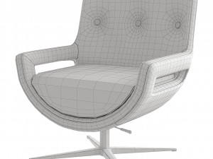 Eichholtz Flavio Chair 3D Model