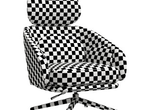 Saba Italia Armchair 3D Модель