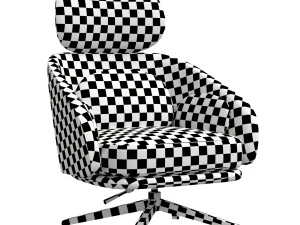 Saba Italia Armchair 3D Model