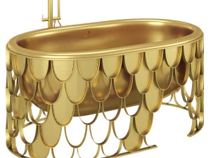 KOI BATHTUB BY MAISON VALENTINA 3D Model