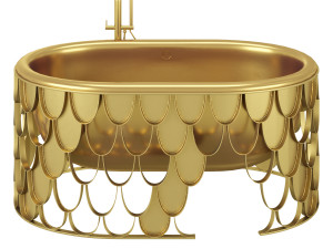 KOI BATHTUB BY MAISON VALENTINA 3Dモデル