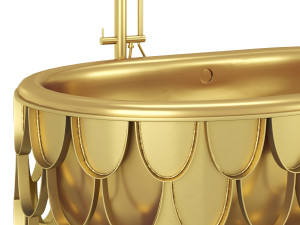 KOI BATHTUB BY MAISON VALENTINA 3Dモデル