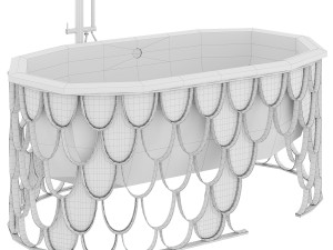 KOI BATHTUB BY MAISON VALENTINA 3Dモデル