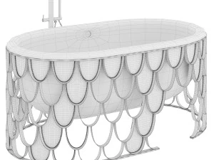 KOI BATHTUB BY MAISON VALENTINA 3D Model