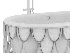 KOI BATHTUB BY MAISON VALENTINA 3Dモデル
