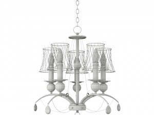 Lussole Lgo Arivaca Chandelier 3D 模型