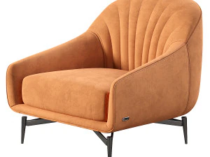 Poltrona Felicita Edi&ccedil;&otilde;es Natuzzi Modelo 3D