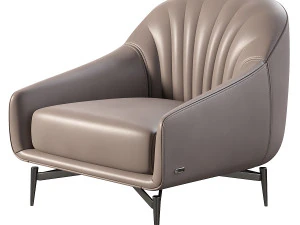 Poltrona Felicita Edi&ccedil;&otilde;es Natuzzi Modelo 3D