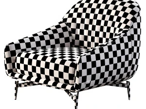 Poltrona Felicita Edi&ccedil;&otilde;es Natuzzi Modelo 3D