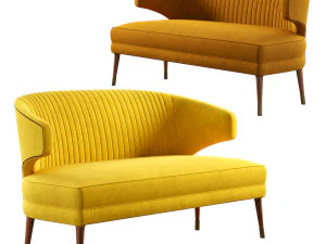 Sof&aacute; ibis de brabbu Modelo 3D