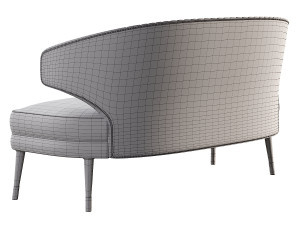 Ibis sofa by brabbu Modello 3D