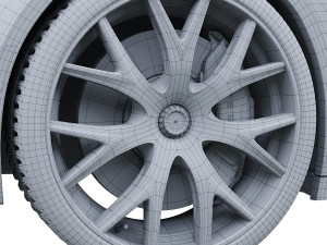 Tesla Roadster Modelo 3D