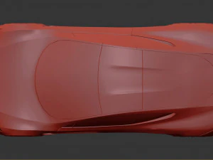 Tesla Roadster 3D Model