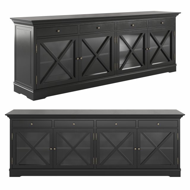 Lombardo Konsol 3D Модель .c4d .max .obj .3ds .fbx .stl .blend 