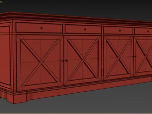Lombardo Konsol 3D Model
