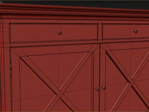 Lombardo Konsol 3D Model