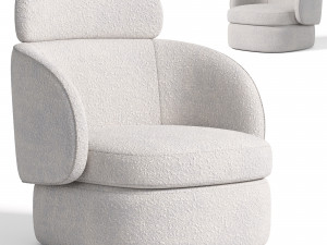 Sobi Armchair By Alf Dafre 3Dモデル