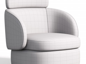 Sobi Armchair By Alf Dafre 3D Model