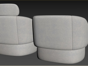 Sobi Armchair By Alf Dafre 3D Model