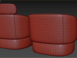 Sobi Armchair By Alf Dafre 3D Model