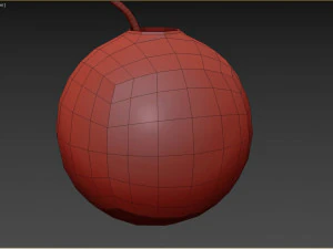 Ветка листьев фасоли искусственной мансаниты 3D Модель