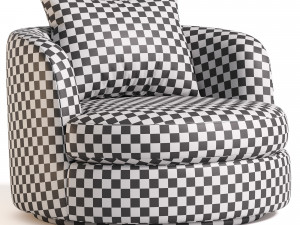 Sofax Tiffany Upholstered Armchair 3Dモデル