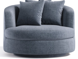 Viv Grand Swivel Chair Model 3D
