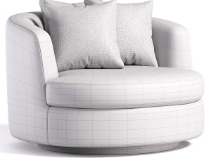 Viv Grand Swivel Chair Model 3D