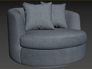 Viv Grand Swivel Chair Model 3D