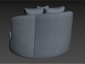 Viv Grand Swivel Chair Model 3D