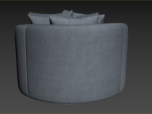 Viv Grand Swivel Chair Model 3D