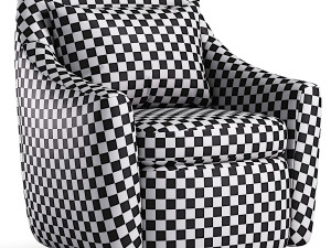 Dallas Swivel Chair 3D Model