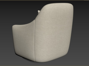 Dallas Swivel Chair 3D Model