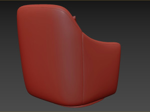 Dallas Swivel Chair 3D Model