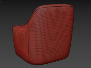 Dallas Swivel Chair 3D Model