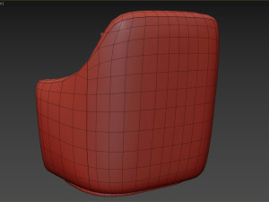 Dallas Swivel Chair 3D Model