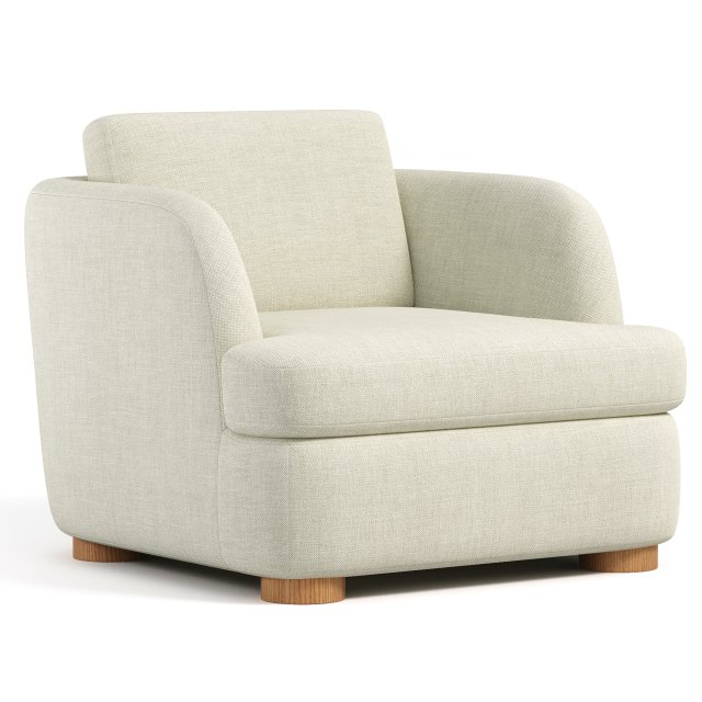 Leroy Chair 3D 模型 .c4d .max .obj .3ds .fbx .stl .blend 