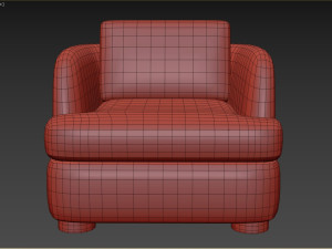 Leroy Chair 3D 模型