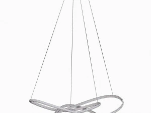 Cales Unique Geometric LED Chandelier 3D Model