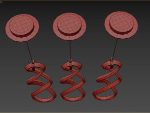 Fralick Light Chrome LED Pendant 3D Model