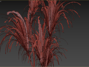 Faux Potted Dracaena Plant 3D Model