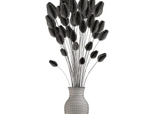 Planta Lagurus Modelo 3D