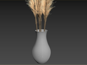Cortaderia Plant 3D 모델