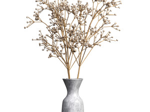 Dry Flower Bouquet 3D मॉडल