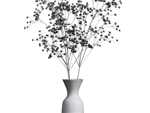 Dry Flower Bouquet 3D मॉडल