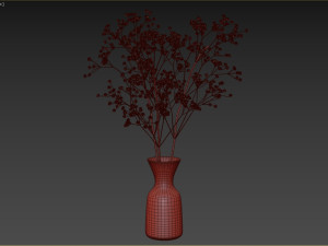 Dry Flower Bouquet 3D मॉडल